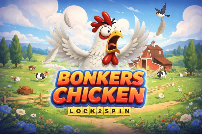 Bonkers Chicken Lock 2 Spin Slot Game screenshot