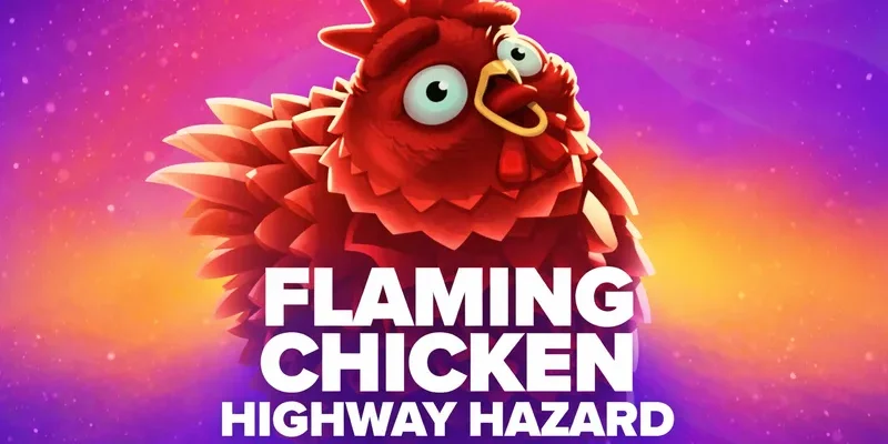 Flaming chicken